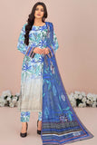 Sila Luxury Front Daman Heavy Embroidered Print Lawn D-02 Vol-104