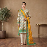 Edenrobe by MahPosh Luxury Printed Lawn 3PC D-35