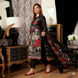 Breeze Classic Premium Embroidered Lawn 3PC D-1028