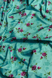 Peach Leather Printed 2 Piece D-11