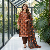 Afsana 3PC Digital Printed Lawn Suit by Mahposh-D54