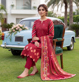 Noor-e-Nazar by MahPosh Print Embroidered Lawn 3PC D-31