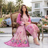 Noor-e-Nazar by MahPosh Print Embroidered Lawn 3PC D-35