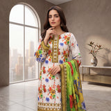 Orang Premium Printed Lawn 3 Piece – D05 Vol-16