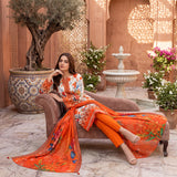 Orang Premium Printed Lawn 3 Piece – D05 Vol-16