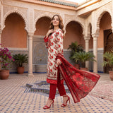 Orang Premium Printed Lawn 3 Piece – D05 Vol-16