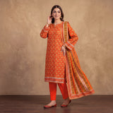 Edenrobe by MahPosh Luxury Printed Lawn 3PC D-29