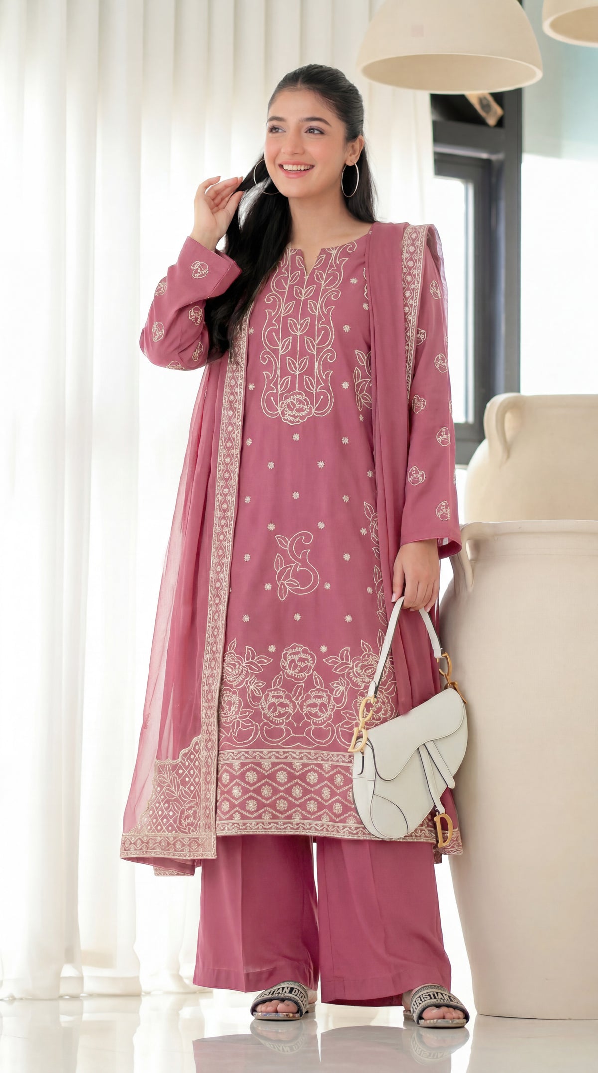 Warda Signature Embroidered 3PC D04 Vol-22