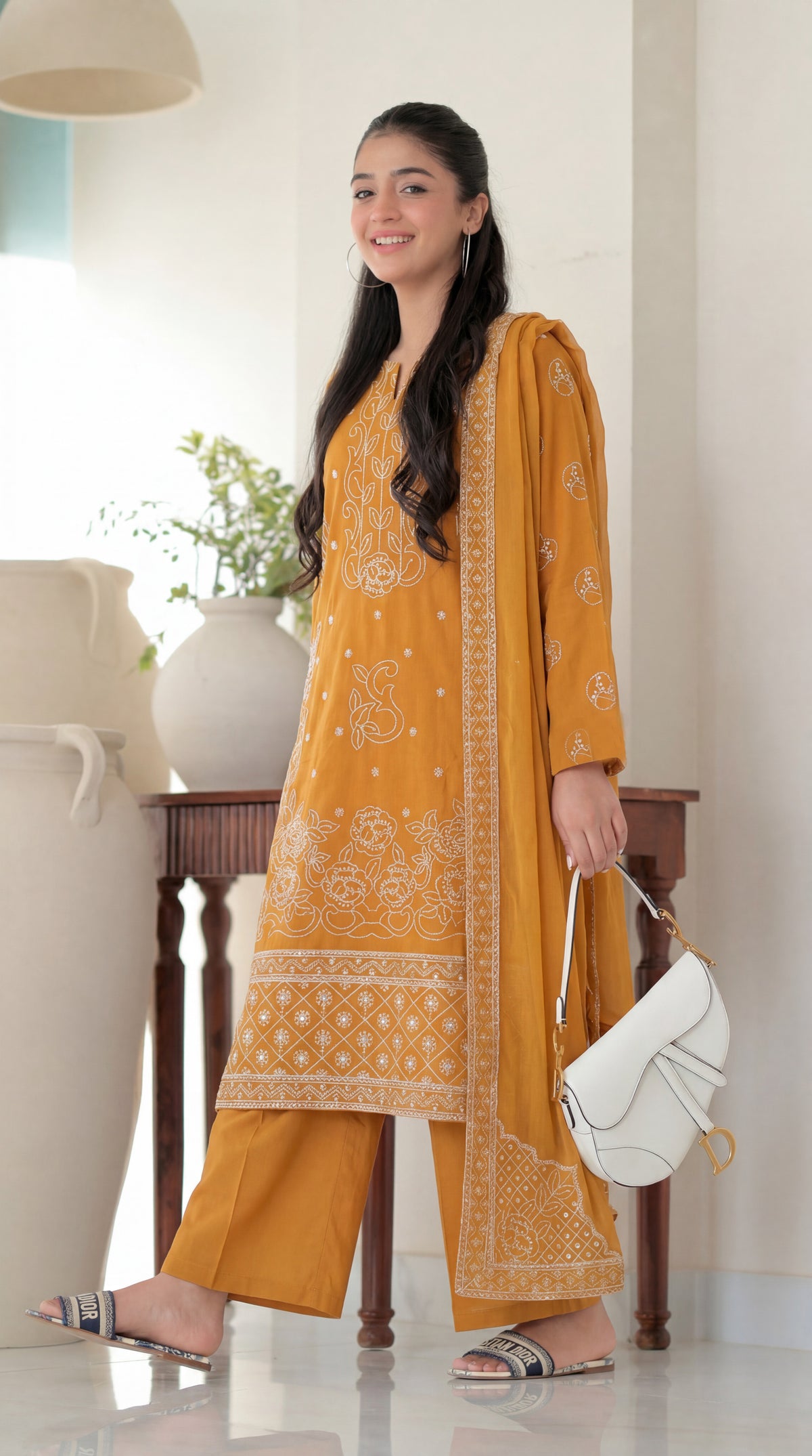 Warda Signature Embroidered 3PC D03 Vol-22