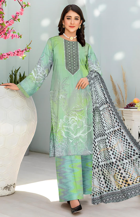 Chashni 3 Piece Doriya Printed D-20 Vol-08
