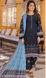 Safa Luxury Applic Print Lawn D-01 Vol-103