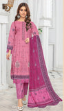 Safa Luxury Applic Print Lawn D-03 Vol-103