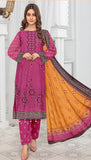Safa Luxury Applic Print Lawn D-07 Vol-103