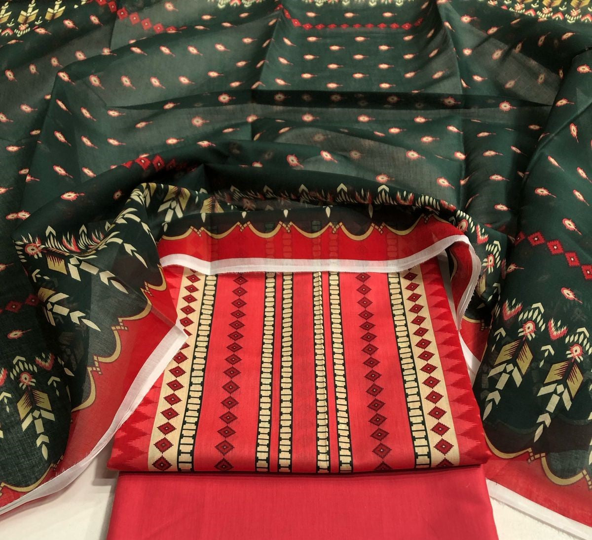 3 Piece Printed Lawn D-09 Vol 10