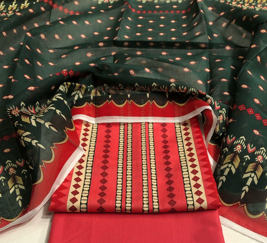3 Piece Printed Lawn D-09 Vol 10