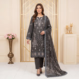 Mahroor by MahPosh Luxury Embroidered Bana Dora 3PC D-01