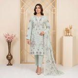 Mahroor by MahPosh Luxury Embroidered Bana Dora 3PC D-03