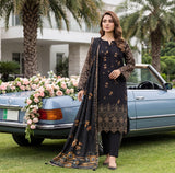Noor-e-Nazar by MahPosh Print Embroidered Lawn 3PC D-27