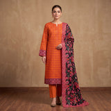 Edenrobe by MahPosh Luxury Printed Lawn 3PC D-33