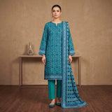 Edenrobe by MahPosh Luxury Printed Lawn 3PC D-30