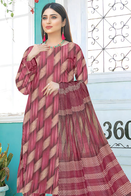 Zeenat Cotton 3 Piece D-10