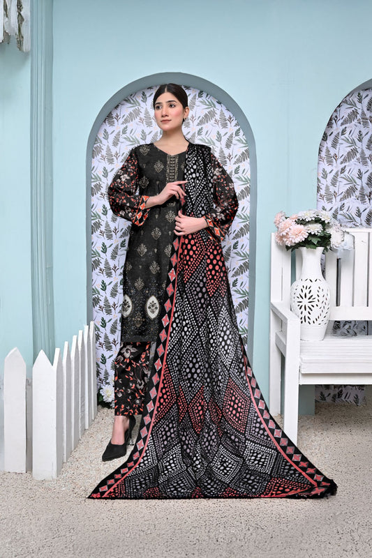 Muntaha Luxury Festive Print Lawn D-05 Vol-101