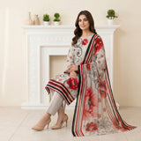 Afsana 3PC Digital Printed Lawn Suit by Mahposh-D1