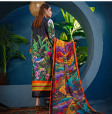 Myrameen 3PC Premium Lawn Suit by Mahposh-D3