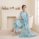 Afsana 3PC Digital Printed Lawn Suit by Mahposh-D8