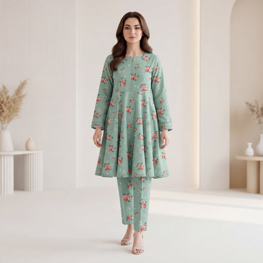 Nishat 2PC All Over Print Lawn Collection