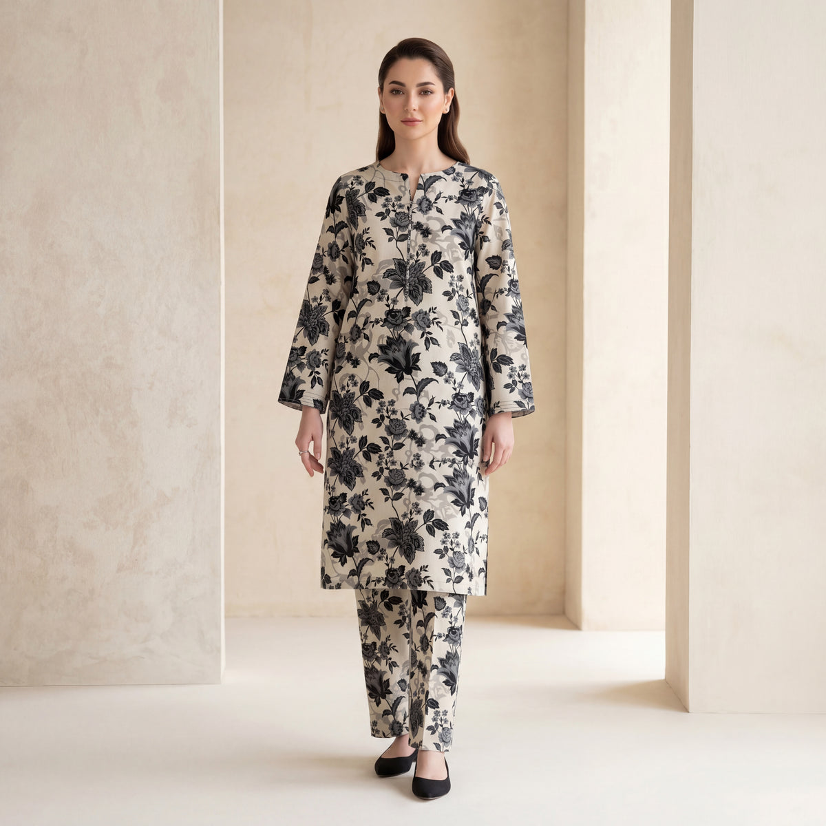 Nishat 2PC All Over Print Lawn Collection