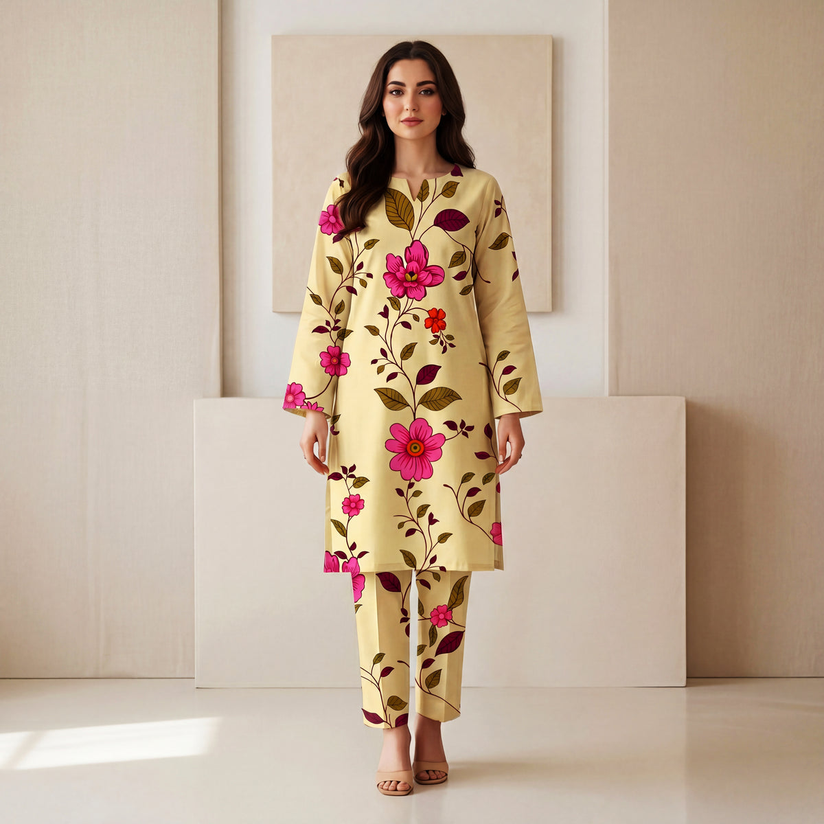 Nishat 2PC All Over Print Lawn Collection