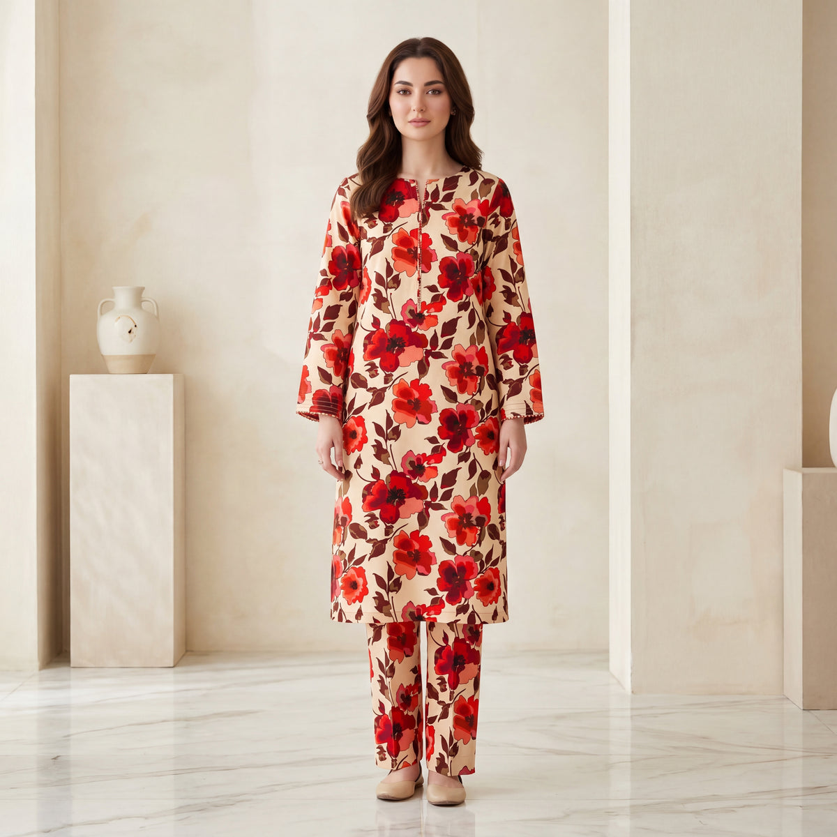 Nishat 2PC All Over Print Lawn Collection