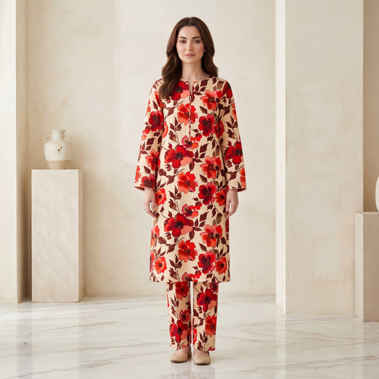 Nishat 2PC All Over Print Lawn Collection