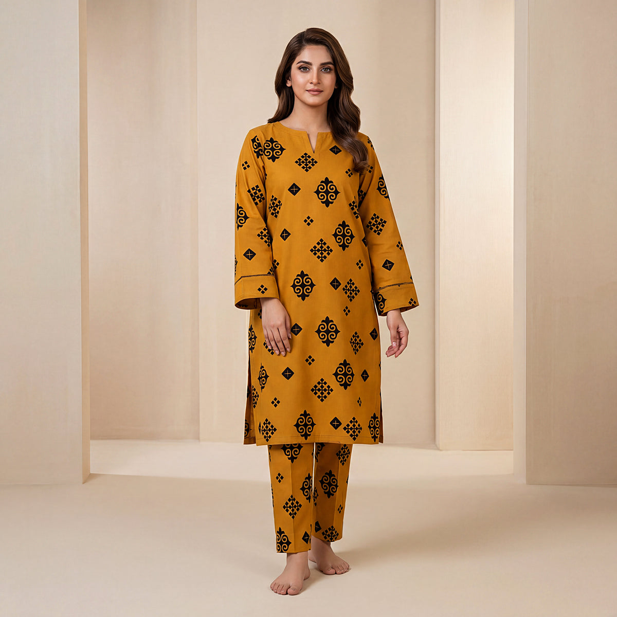 Nishat 2PC All Over Print Lawn Collection
