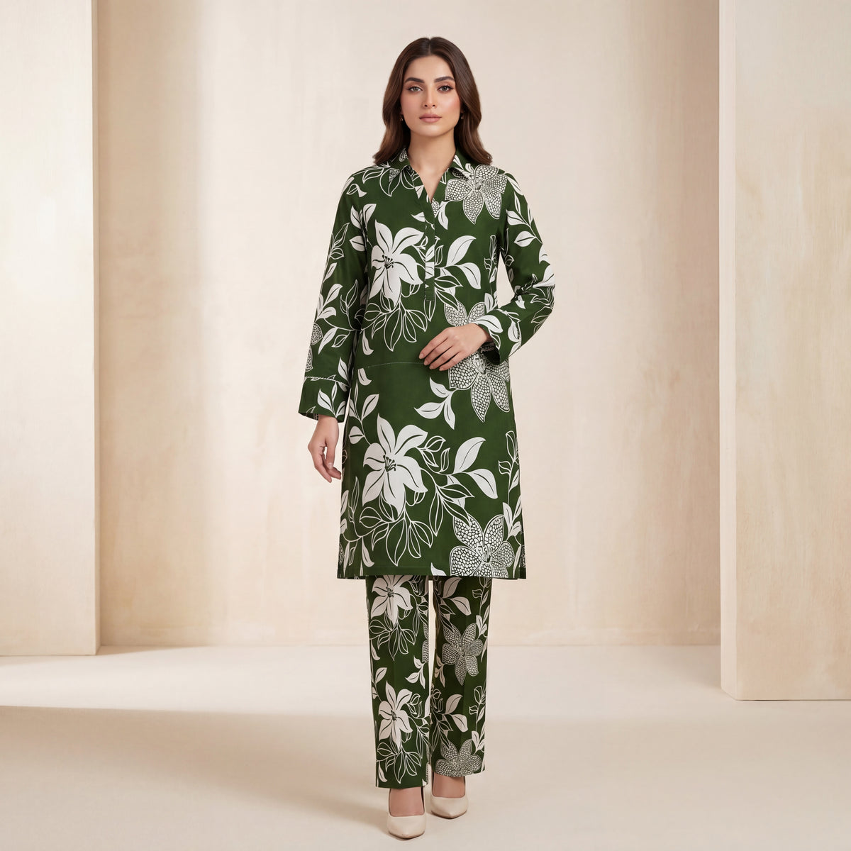 Nishat 2PC All Over Print Lawn Collection