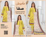Safa Luxury Applic Print Lawn D-02 Vol-103