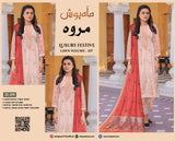 Marwa Luxury Applic Print Lawn D-02 Vol-102