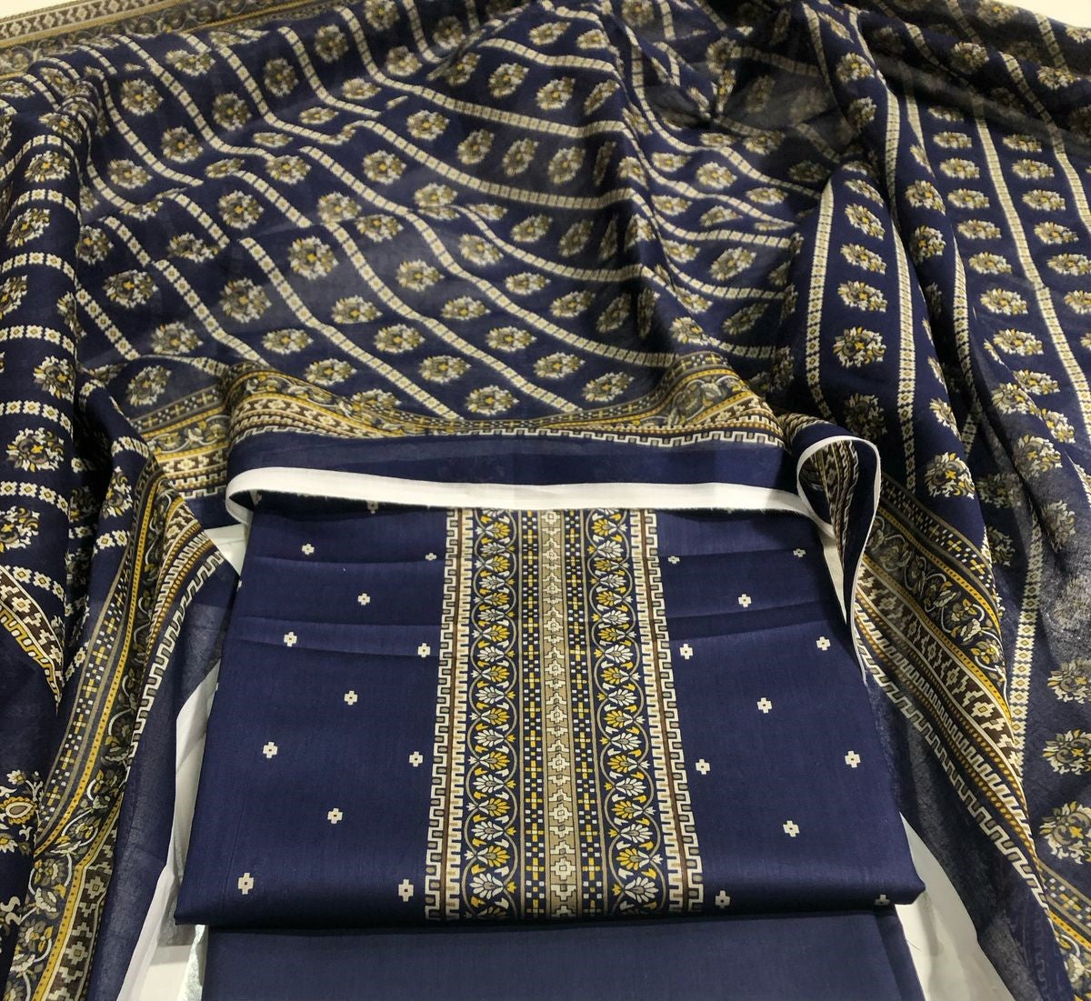 3 Piece Printed Lawn D-02 Vol 10