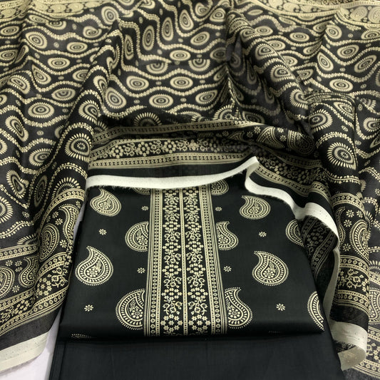 3 Piece Printed Lawn D-16 Vol 10