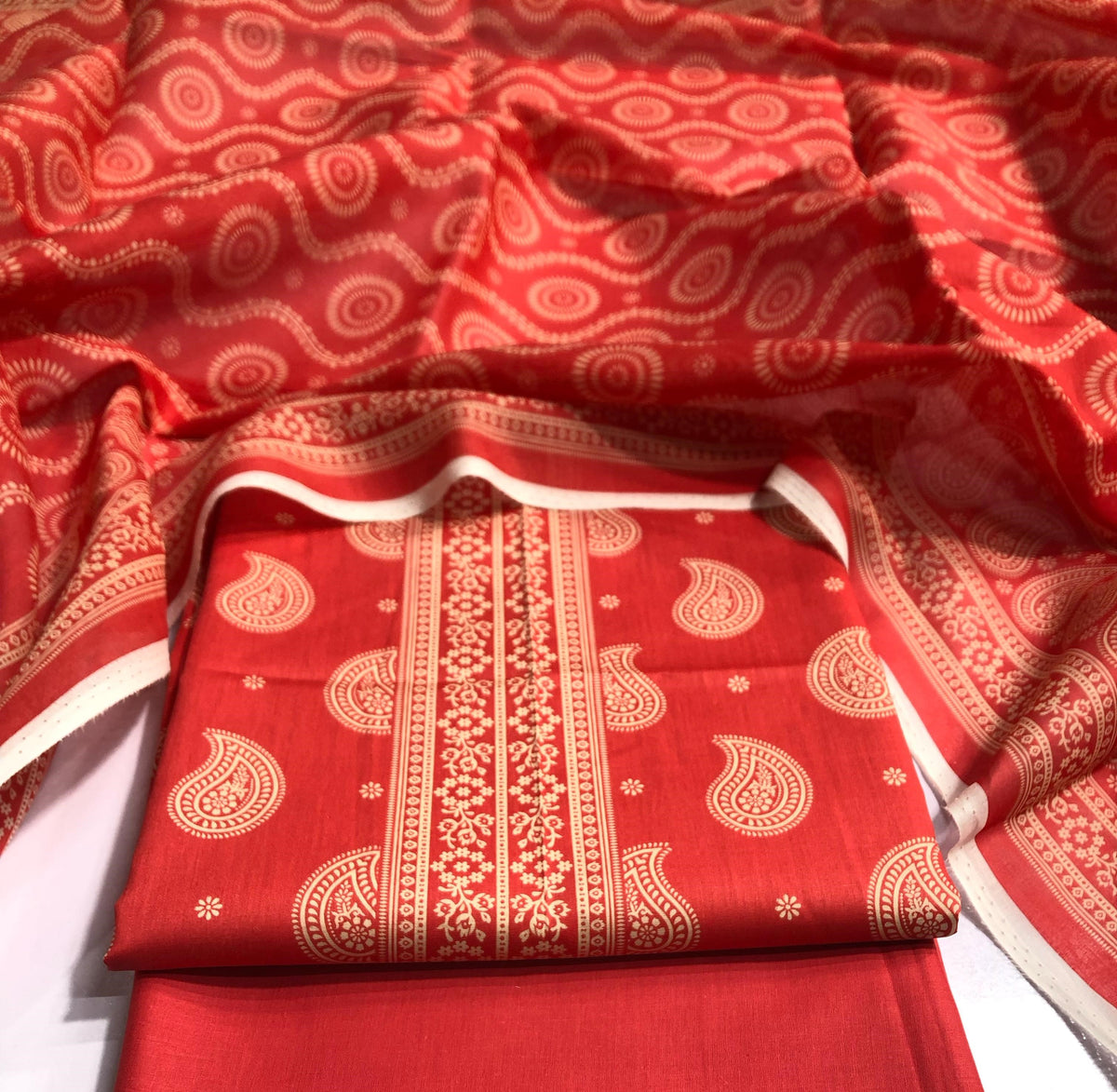3 Piece Printed Lawn D-15 Vol 10
