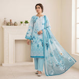 Afsana 3PC Digital Printed Lawn Suit by Mahposh-D8