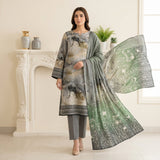 Afsana 3PC Digital Printed Lawn Suit by Mahposh-D7