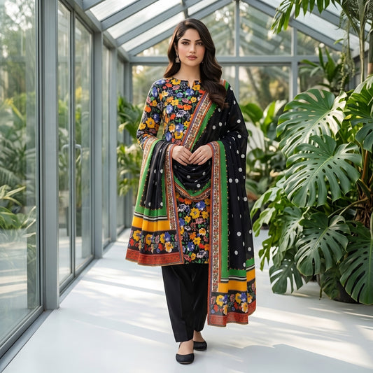 Afsana 3PC Digital Printed Lawn Suit by Mahposh-D50
