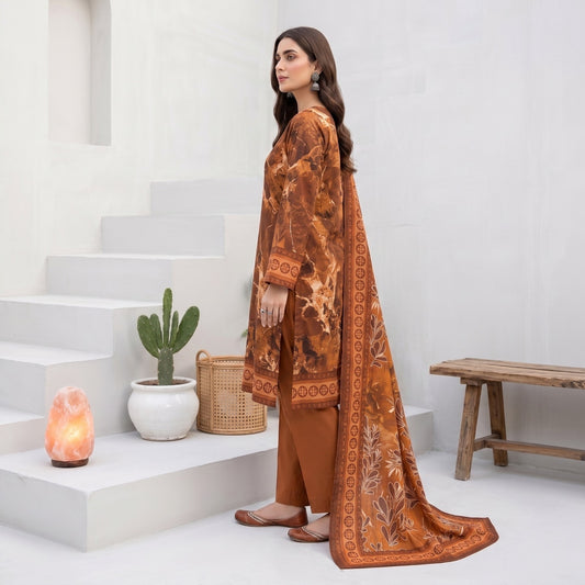 Afsana 3PC Digital Printed Lawn Suit by Mahposh-D61