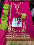 Omal Komal 3PC Lawn by Mahposh-D54