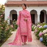 Zeenat 3PC Digital Printed Lawn Suit by Mahposh-D06
