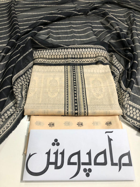 3 Piece Digital Printed Lawn D-03 Vol 06