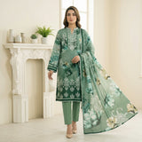 Afsana 3PC Digital Printed Lawn Suit by Mahposh-D11