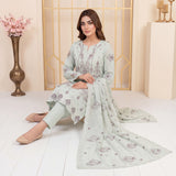 Mahroor by MahPosh Luxury Embroidered Bana Dora 3PC D-03